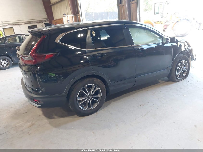 Vin: 2hkrw2h84mh679601, lot: 45803070, honda cr-v awd ex-l 20214