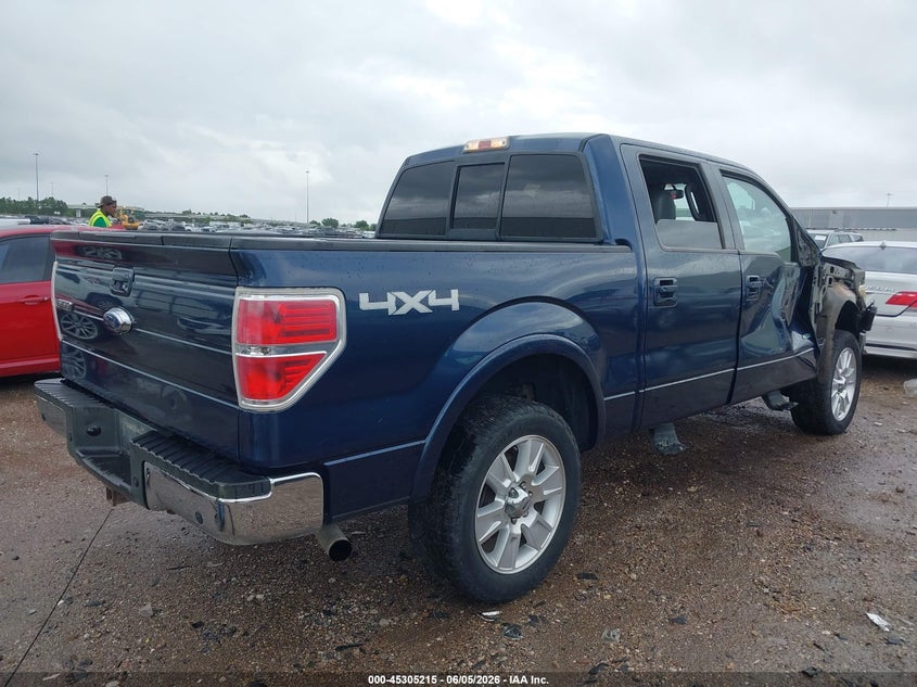 Vin: 1ftfw1et6dfb42311, lot: 45803078, ford f-150 lariat 20134