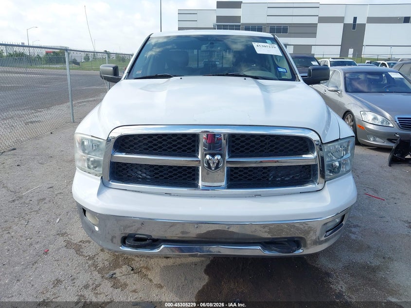 2012 Ram 1500 5.7 Ram Slt Unknown Lot 111045305229 Vin 1C6RD7LT4CS175829
