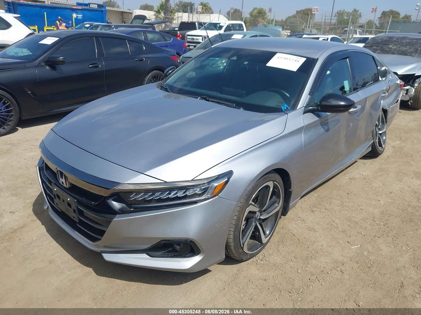 1HGCV1F34NA077835 2022 Honda Accord Sport photo 1