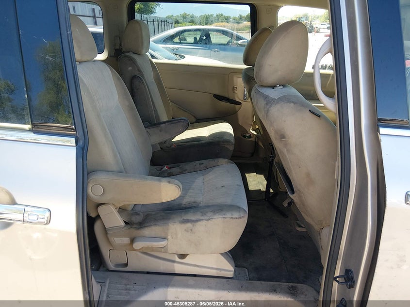 2013 Nissan Quest Sv VIN: JN8AE2KP2D9062131 Lot: 45305287