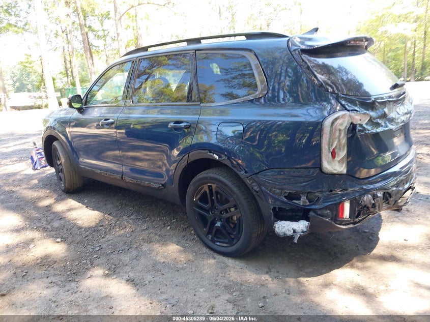 Vin: 5xyp5dgc7sg659875, lot: 45803152, kia telluride sx prestige x-line 20253
