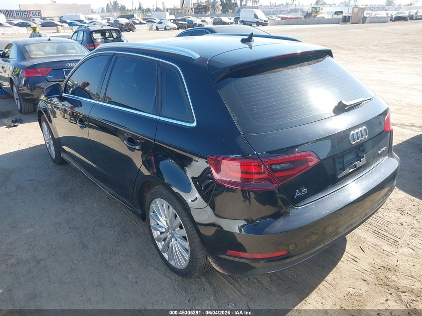 Vin: wautpbff7ga076249, lot: 45803154, audi a3 e-tron 1.4t premium 20163