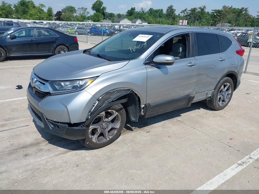 Vin: 2hkrw2h54hh661997, lot: 45803168, honda cr-v ex 20172