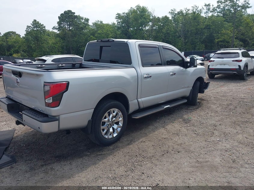 2021 NISSAN TITAN auction photo 4