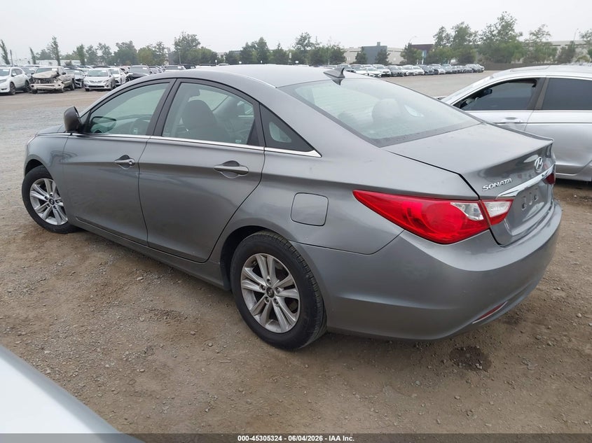 2012 Hyundai Sonata 2.4 Gls grey Lot 111045305324 Vin 5NPEB4AC6CH407585