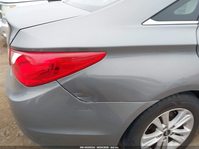 2012 Hyundai Sonata 2.4 Gls grey Lot 111045305324 Vin 5NPEB4AC6CH407585