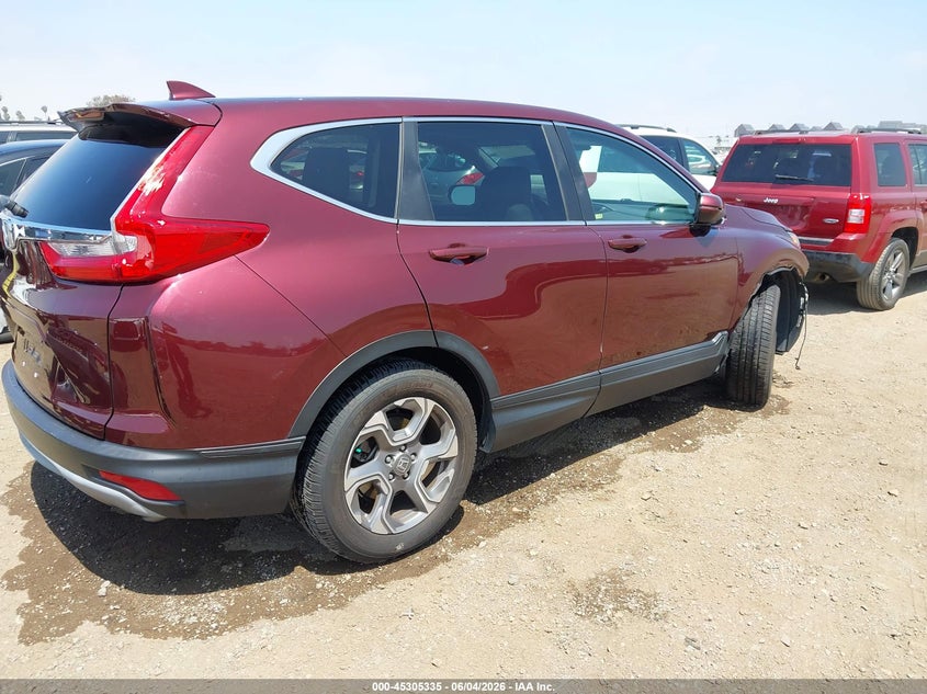 Vin: 7farw1h83he014112, lot: 45803198, honda cr-v ex-l/ex-l navi 20174