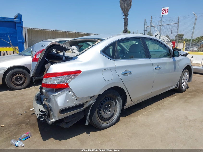 Vin: 3n1ab7ap3dl675646, lot: 45803199, nissan sentra sv 20134