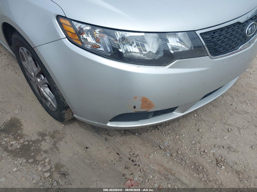2012 Kia Forte 2.0 Ex silver Lot 111045305343 Vin KNAFU4A21C5565450