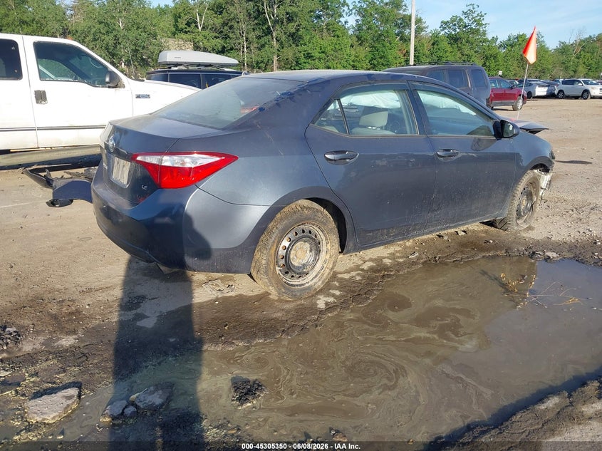 Vin: 2t1burhe8fc362822, lot: 45803213, toyota corolla le 20154