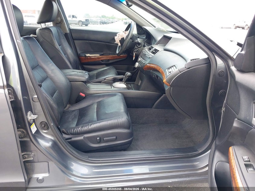 2012 Honda Accord 2.4 2.4 Ex-L grey Lot 111045305355 Vin 1HGCP2F81CA082483