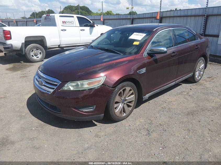 Vin: 1fahp2fw6cg101860, lot: 45803224, ford taurus limited 20122