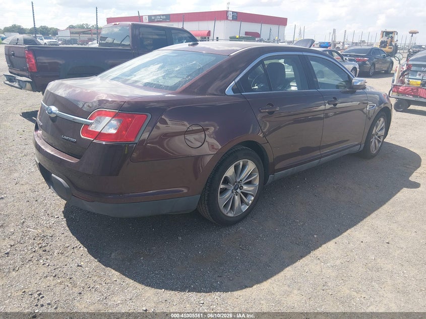Vin: 1fahp2fw6cg101860, lot: 45803224, ford taurus limited 20124