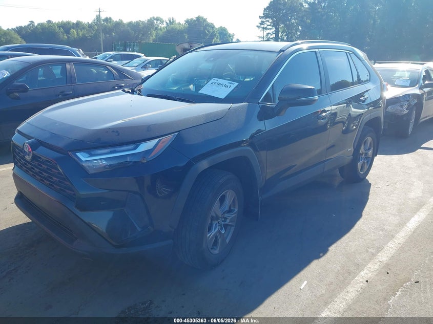 Vin: 4t3rwrfv2ru132473, lot: 45803226, toyota rav4 hybrid xle 20242