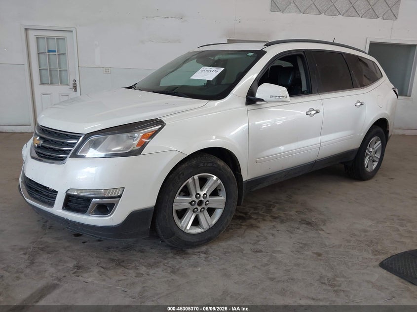 Vin: 1gnkvhkd5ej108938, lot: 45803233, chevrolet traverse 2lt 20142