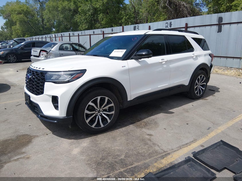 Vin: 1fmuk8kh2sga60008, lot: 45803248, ford explorer st-line 20252