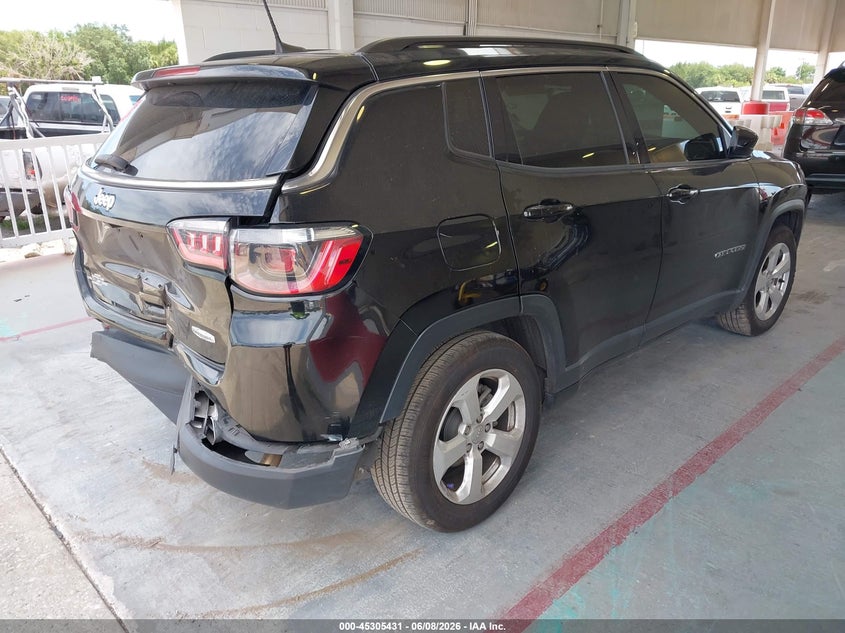 Vin: 3c4njcbb6mt502278, lot: 45803294, jeep compass latitude fwd 20214