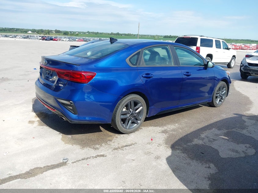 Vin: 3kpf34ad1me263749, lot: 45803303, kia forte gt-line 20214