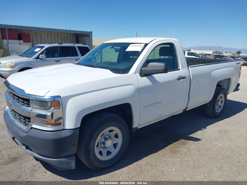 2016 Chevrolet Silverado 1500 Wt 1GCNKNEH4GZ336431 photo 1