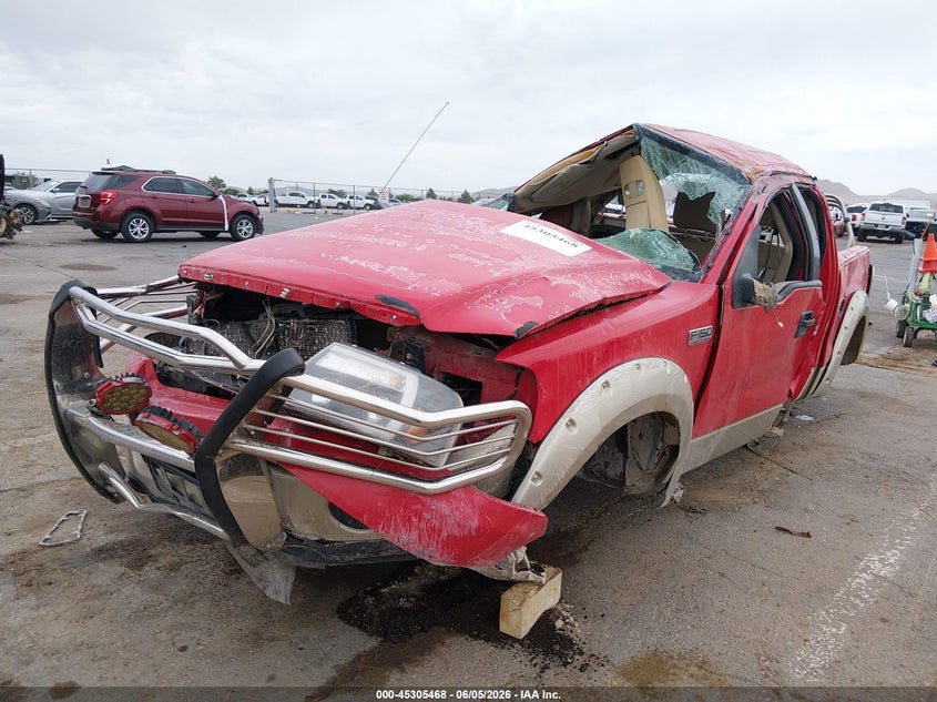 2008 Ford F-150 Lariat 1FTPW14V08KF06128 photo 1
