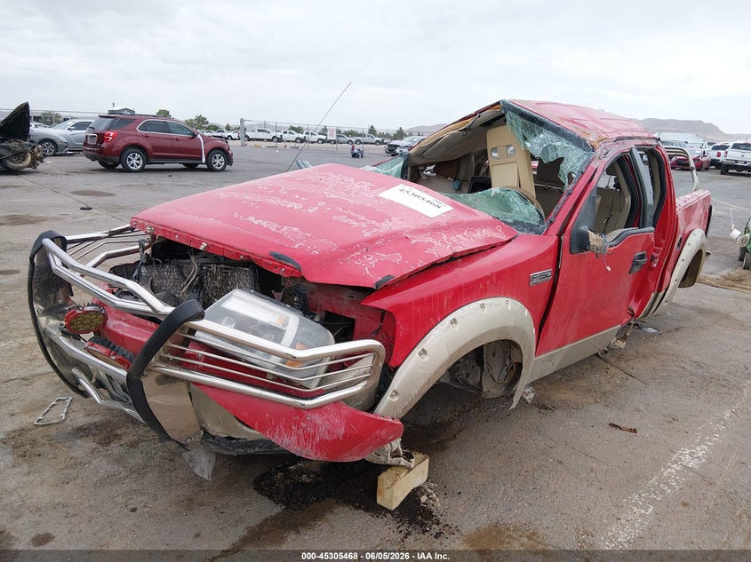 2008 FORD F-150 TRUCK 5.4L V-8 VVT, 300HP