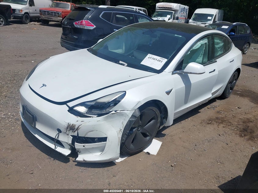 2020 TESLA MODEL 3 SEDAN ELECTRIC