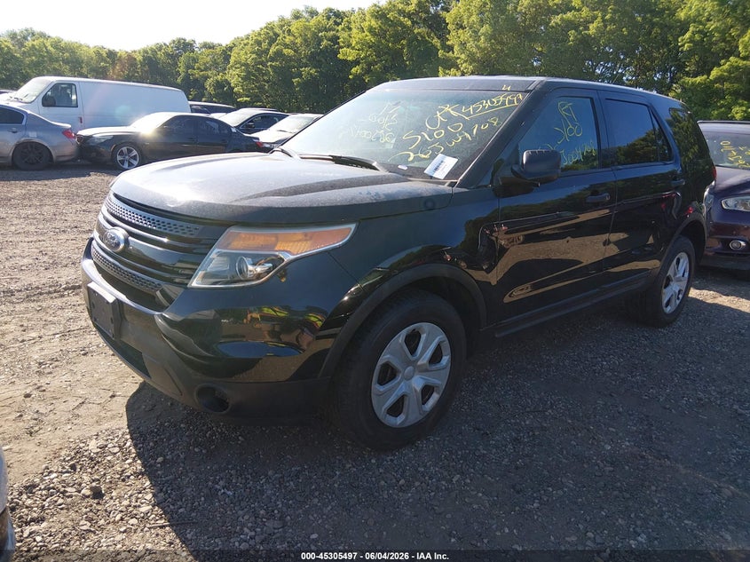 Vin: 1fm5k8ar5ega33601, lot: 45803360, ford utility police interceptor 20142