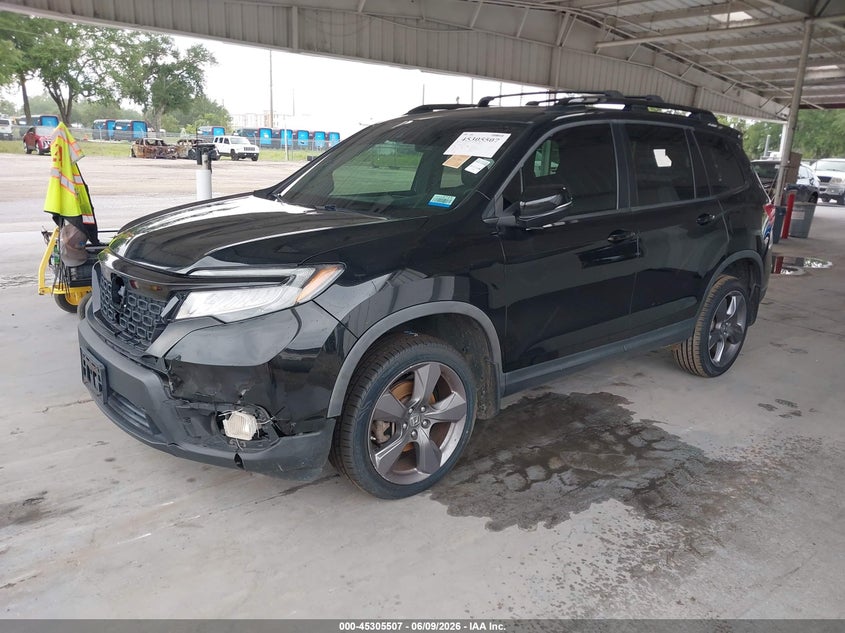 Vin: 5fnyf8h90lb014361, lot: 45803370, honda passport awd touring 20202