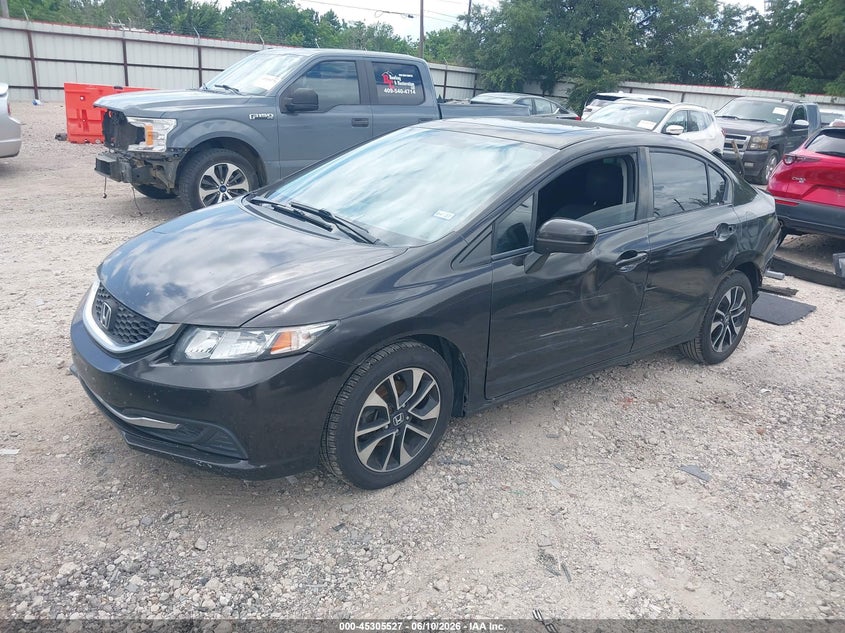 2014 Honda Civic Ex 2HGFB2F83EH559740 photo 1