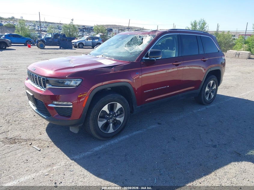 Vin: 1c4rjyb6xpc633442, lot: 45803404, jeep grand cherokee 4xe 20232