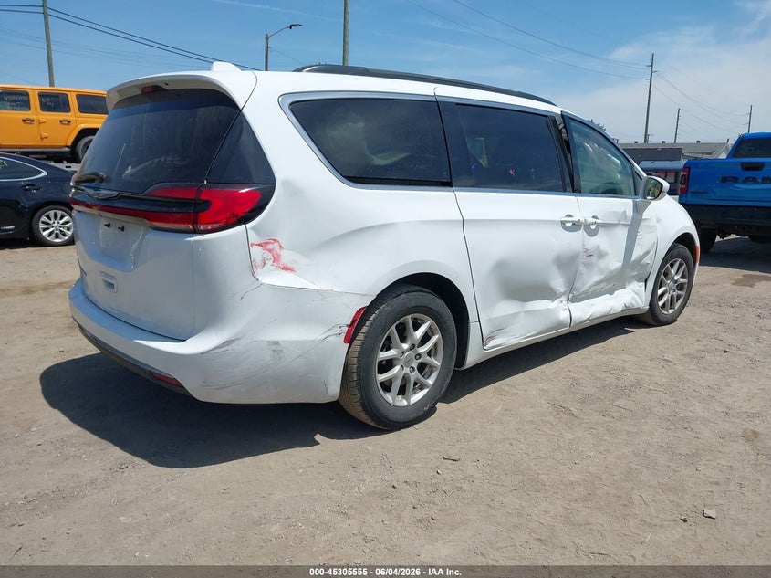 Vin: 2c4rc1bg0nr223490, lot: 45803418, chrysler pacifica touring l 20224