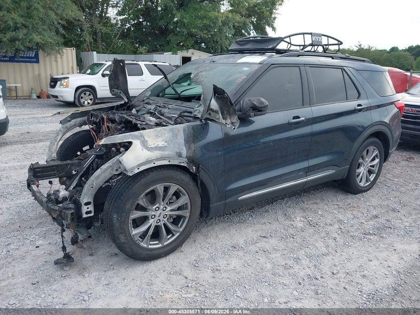 Vin: 1fmsk7dh1nga75442, lot: 45803434, ford explorer xlt 20222