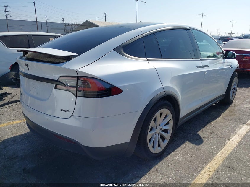 Vin: 5yjxcde20hf055679, lot: 45803439, tesla model x 100d/75d/90d 20174
