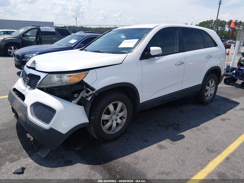 Vin: 5xykt3a15bg082944, lot: 45803445, kia sorento lx 20112