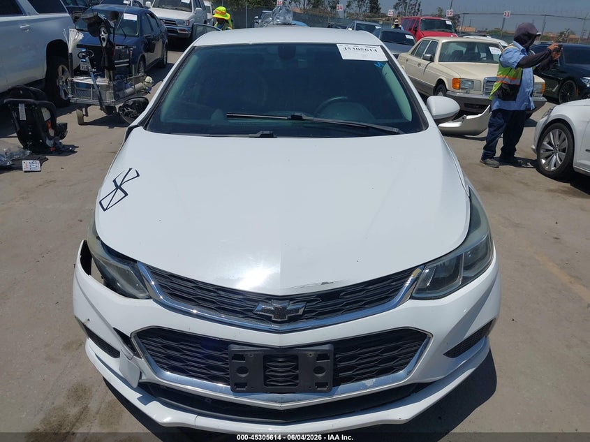 2017 Chevrolet Cruze Ls Auto VIN: 1G1BC5SM1H7153172 Lot: 45305614