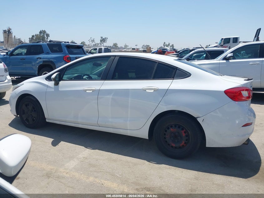 2017 Chevrolet Cruze Ls Auto VIN: 1G1BC5SM1H7153172 Lot: 45305614