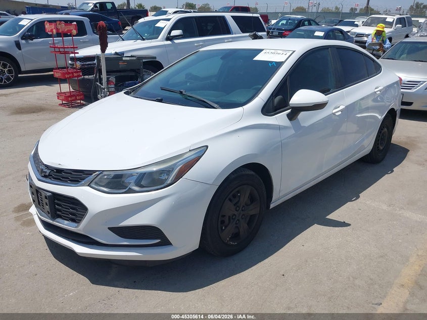 Vin: 1g1bc5sm1h7153172, lot: 45803477, chevrolet cruze ls auto 20172