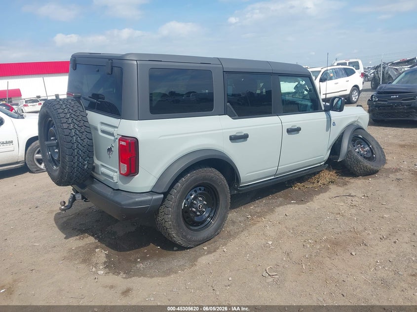 Vin: 1fmde5bh4pla91202, lot: 45803483, ford bronco black diamond 20234