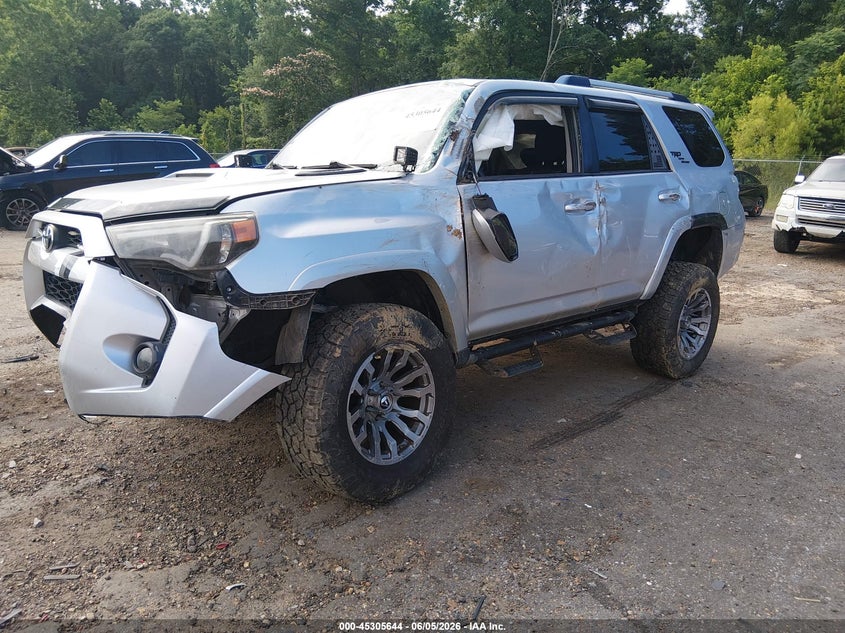 Vin: jtebu5jr3g5304536, lot: 45803507, toyota 4runner trail 20162