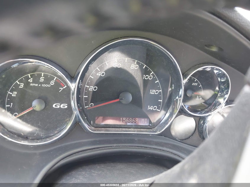 2010 PONTIAC G6 auction photo 7