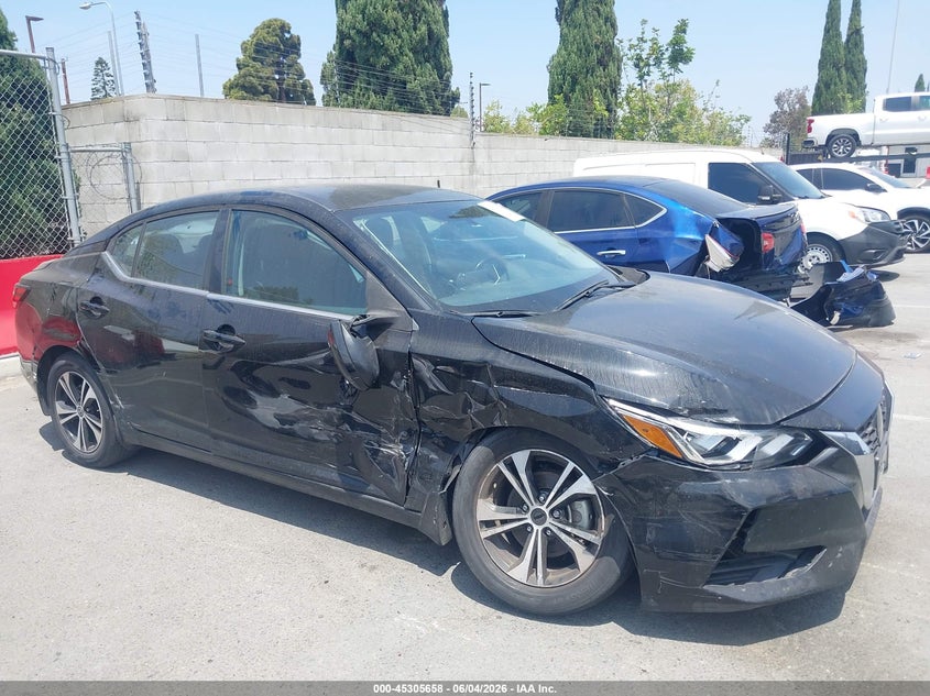 2022 Nissan Sentra Sv Xtronic Cvt VIN: 3N1AB8CV0NY246292 Lot: 45305658