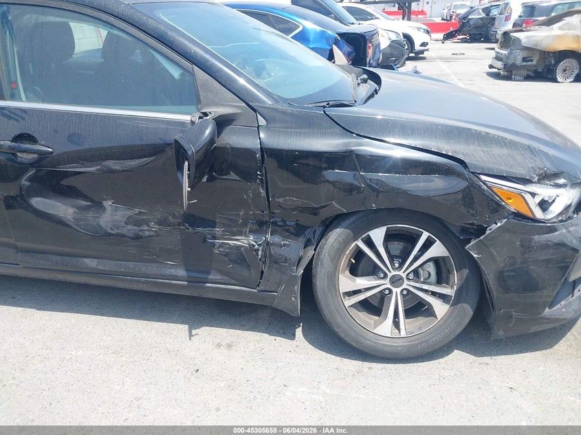 2022 Nissan Sentra Sv Xtronic Cvt VIN: 3N1AB8CV0NY246292 Lot: 45305658