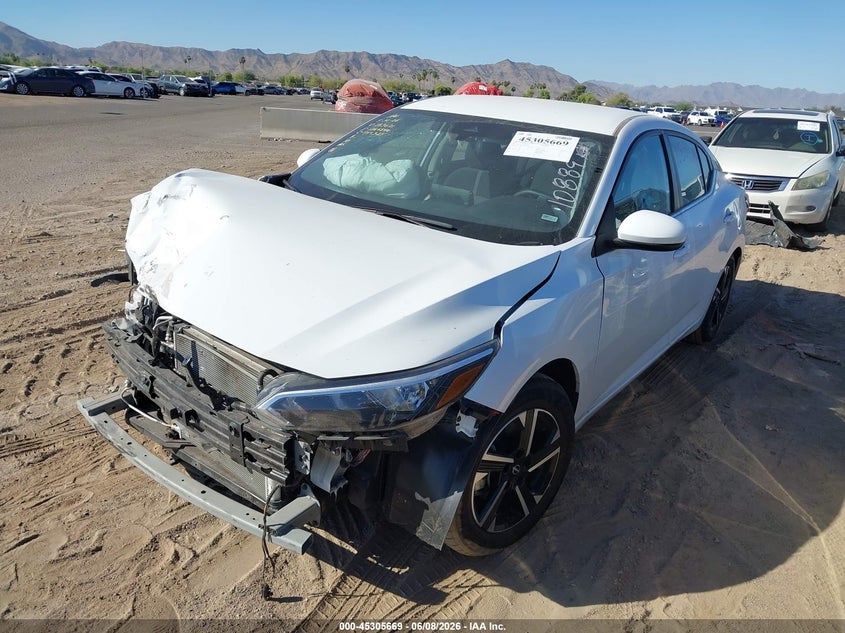 2025 Nissan Sentra Sv 3N1AB8CV8SY283621 photo 1