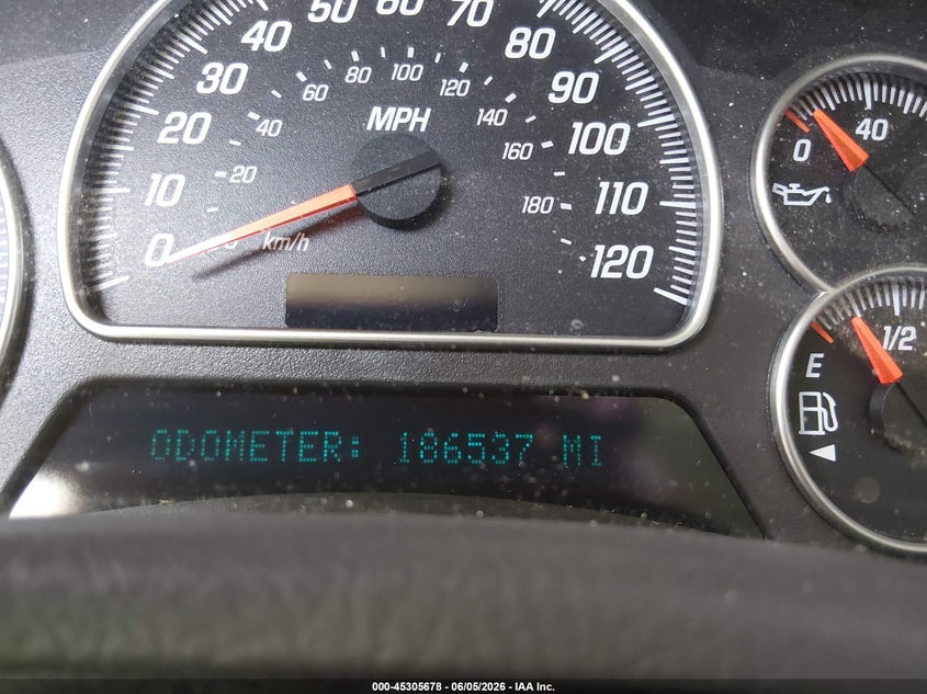 2005 GMC Envoy Denali VIN: 1GKES63M552386559 Lot: 45305678