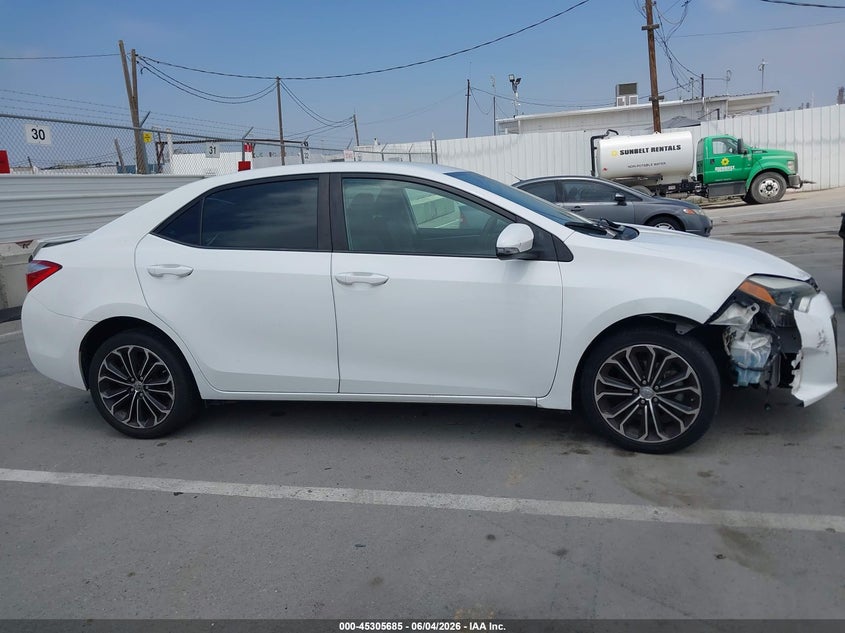 2015 Toyota Corolla S Plus VIN: 5YFBURHE1FP244546 Lot: 45305685