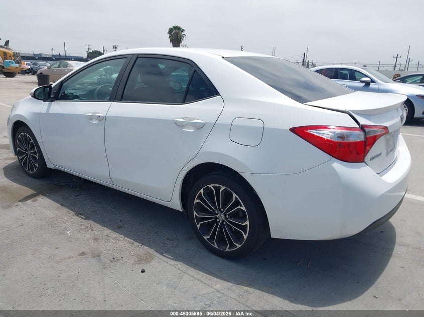 2015 TOYOTA COROLLA auction photo 3