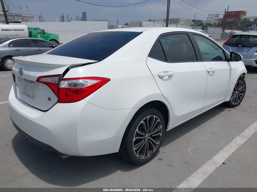 2015 TOYOTA COROLLA auction photo 4
