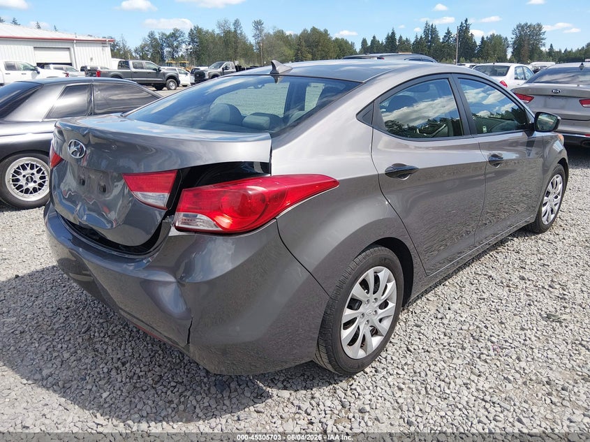 Vin: 5npdh4ae5ch114210, lot: 45803566, hyundai elantra gls 20124