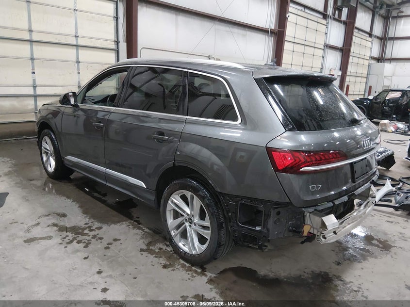 Vin: wa1lxbf7xnd021988, lot: 45803571, audi q7 premium plus 55 tfsi quattro tiptronic 20223
